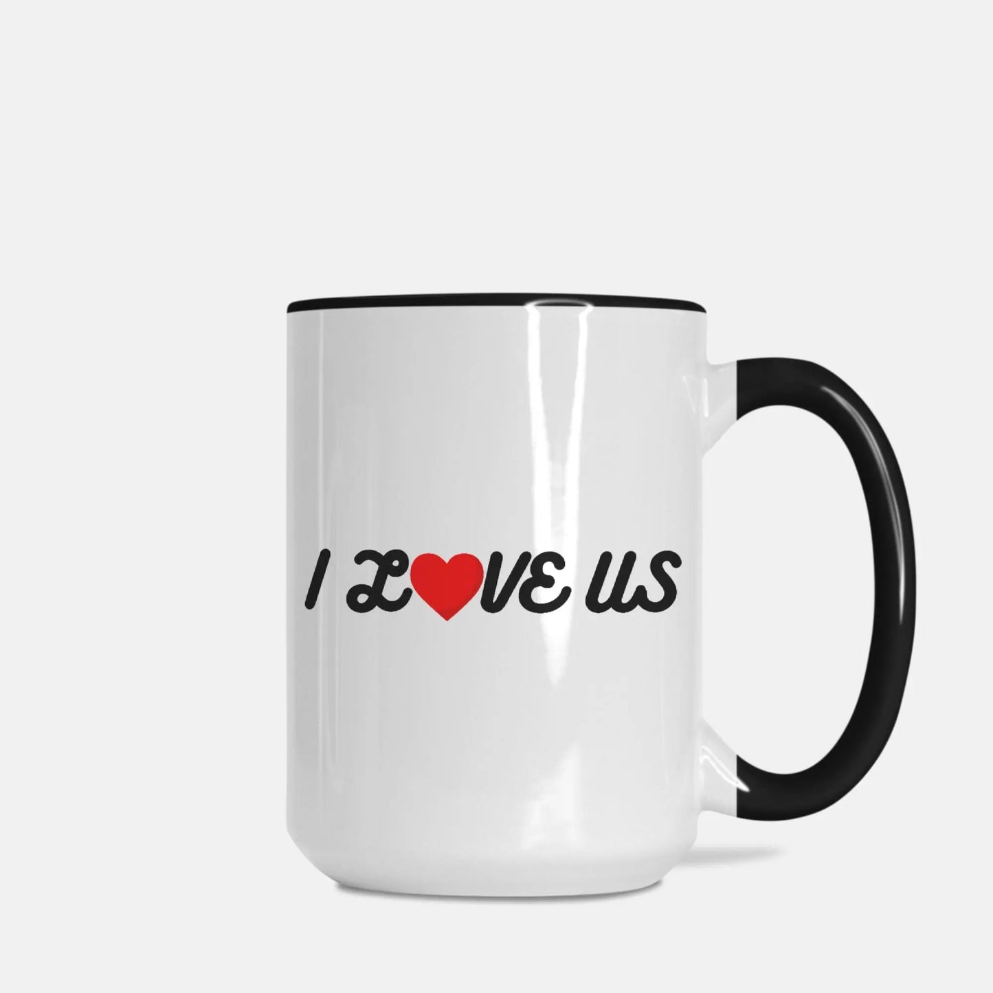 I Love Us Mug – Romantic Couple’s Coffee Cup, Anniversary & Valentine’s Gift - Cozy Candles & Mugs