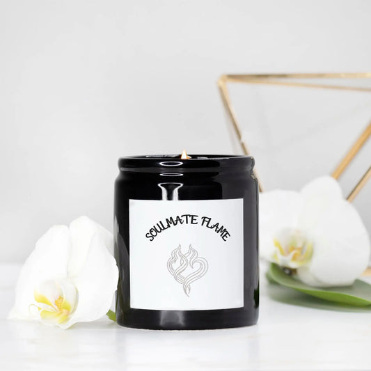 Soulmate Flame Candle – Romantic & Spiritual Twin Flame Gift - Cozy Candles & Mugs